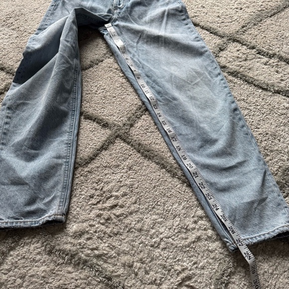 Aritzia Denim Forum jeans the Claudia high rise baggy straight leg 24 - Picture 9 of 13
